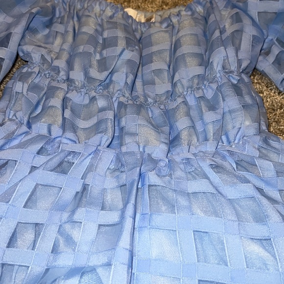 Hello Molly Lovers Of Fun Mini Dress Blue Size Small - Picture 10 of 13